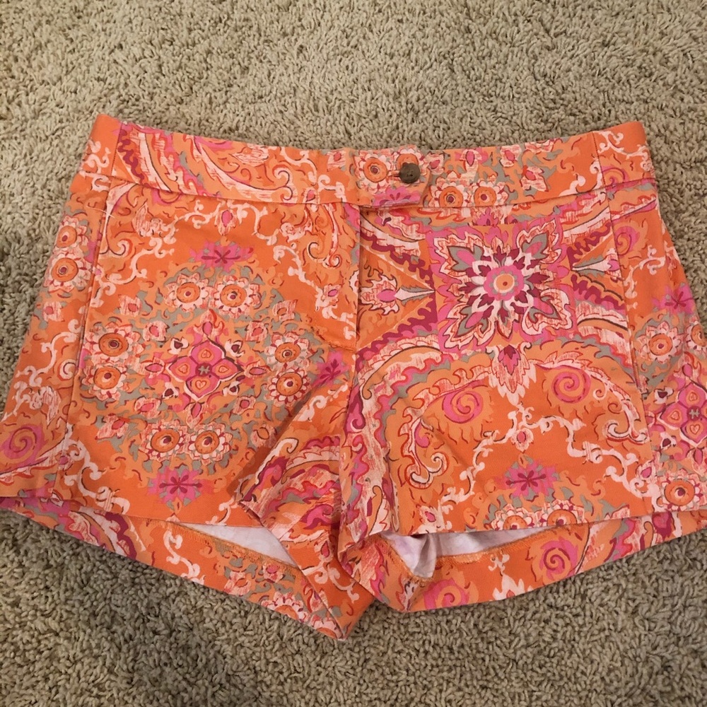 J. Crew 3” Paisley Shorts